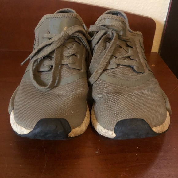 Adidas NMD Used Size 8 Green - Picture 2 of 6